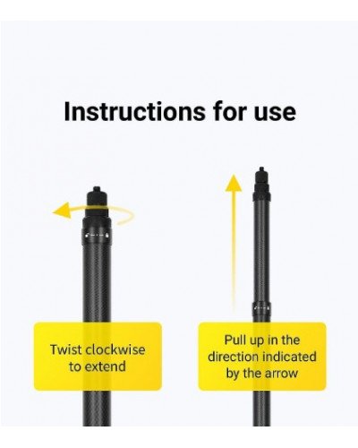 3M Carbon Fibre Selfie Stick for Insta360/GoPro 3M Carbon Fibre Selfie Stick for Insta360/GoPro