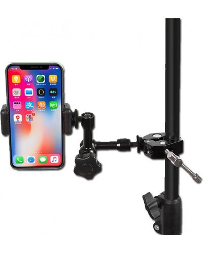 7inch Magic Arm Cell Phone Holder Desktop Smartphone Mount 7inch Magic Arm Cell Phone Holder Desktop Smartphone Mount