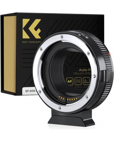K&F Concept Auto Focus Adapter Ring EF-EOS R II