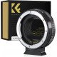 K&F Concept Auto Focus Adapter Ring EF-EOS R II