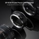 K&F Concept Auto Focus Adapter Ring EF-EOS R II