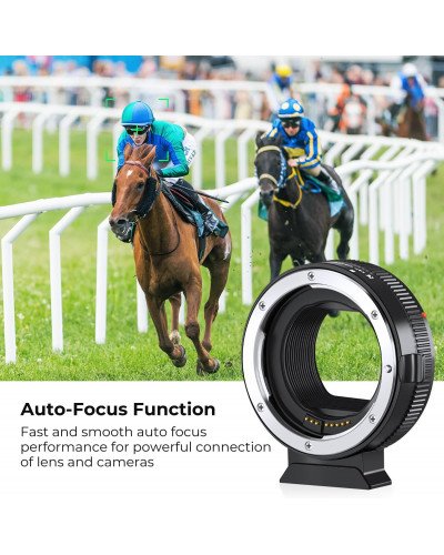 K&F Concept Auto Focus Adapter Ring EF-EOS R II