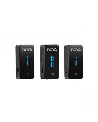 BOYA BY-XM6-S2 2.4GHz Ultra-compact Wireless Microphone System BOYA BY-XM6-S2 2.4GHz Ultra-compact Wireless Microphone System