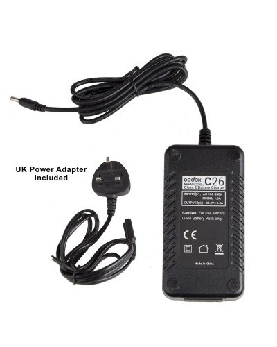 Godox C26 Battery Charger for AD600Pro Flash Godox C26 Battery Charger for AD600Pro Flash