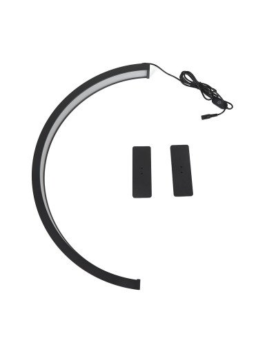 Half Moon Nail Desktop LED Light 58cm Black