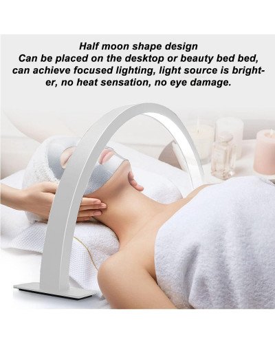 Half Moon Nail Desktop LED Light 58cm White
