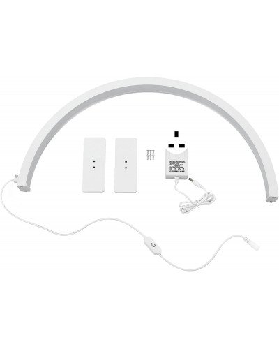 Half Moon Nail Desktop LED Light 58cm White