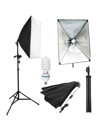 Photo Studio 60x60 Softbox Lighting Kit