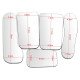 5pcs/set Dental Double Side Orthodontic Reflector Intra-oral Photography Mirrors Reflector for Orthodontic Taking Photo