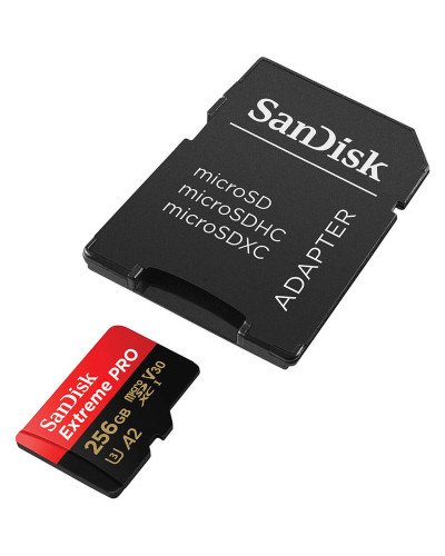 Sandisk Extreme Pro 256GB MicroSDXC 200MB/s Memory Card
