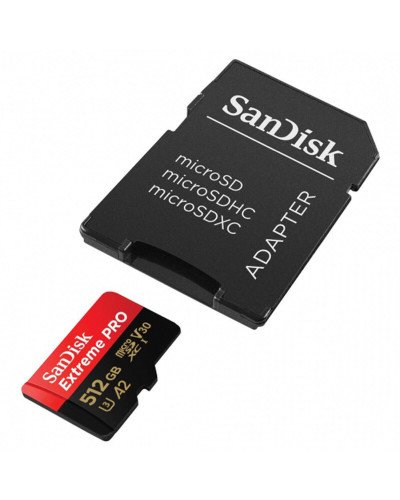 Sandisk Extreme Pro 512GB MicroSDXC 200MB/s Memory Card