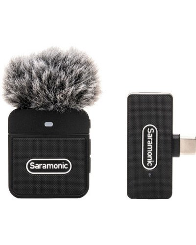 Saramonic Blink 100 B5 Compact Digital Wireless Clip-On Microphone System with USB-C Connector Saramonic Blink 100 B5 Compact Digital Wireless Clip-On Microphone System with USB-C Connector