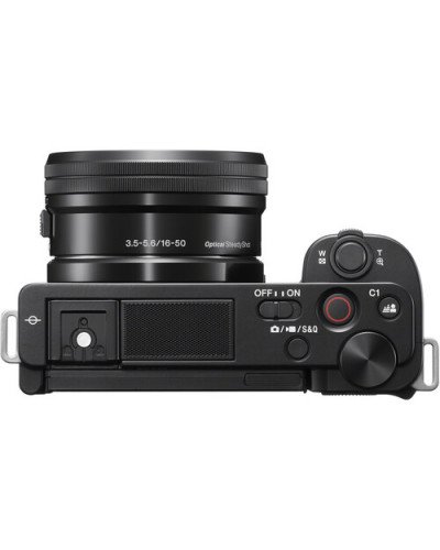 Sony ZV-E10 Mirrorless Camera with 16-50mm Lens (Black)