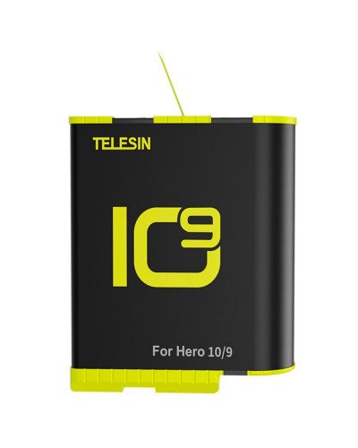 TELESIN Battery for GoPro Hero 12/11/10/9 Black Camera Battery