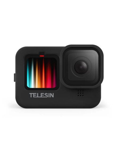 TELESIN Black Silicone Soft Case Protector Used For GoPro 13/12/11/10/9