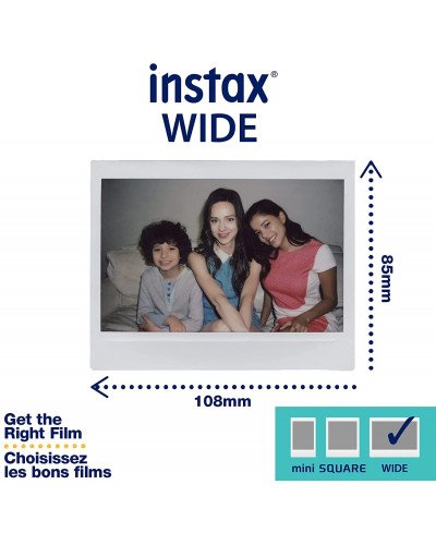 FUJIFILM INSTAX Wide Instant Film (10 Exposures) FUJIFILM INSTAX Wide Instant Film (10 Exposures)