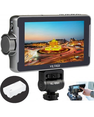 Viltrox 5.5" DC-550 Pro Series Portable On-Camera HD Touch Screen Monitor