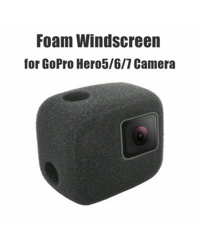 PULUZ Sponge Foam Windshield Housing Case Cover for GoPro Hero 7 6 5  Black
