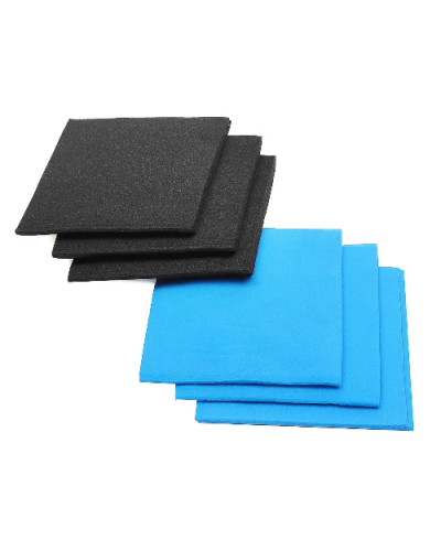 Black&Blue Soundproofing Acoustic Foam 1inch X 12 X 12 inch