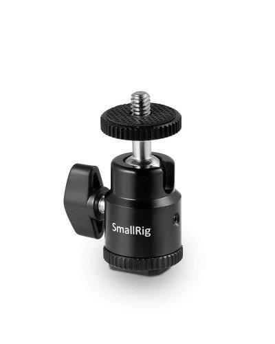 SmallRig Camera Hot Shoe Mount with 1/4"-20 Screw Ball Head