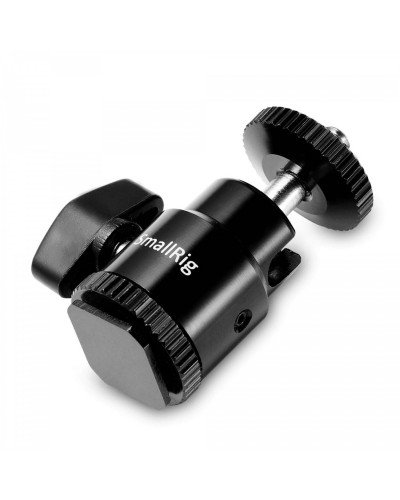 SmallRig Camera Hot Shoe Mount with 1/4"-20 Screw Ball Head