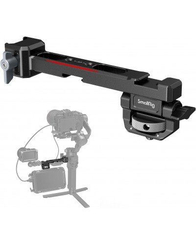 SmallRig Monitor Mounting Support with NATO Clamp for DJI RS 2 RSC 2 RS 3 RS 3 Pro RS 3 Mini RS 4 or RS 4 Pro Gimbal