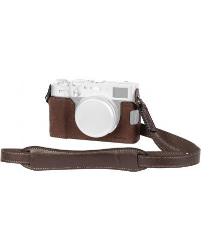SmallRig Leather Half Case Kit for FUJIFILM X100VI (Brown)