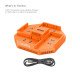 SmallRig NP-F550 F570 F750 F970 4-Channel Camera Battery Charger 