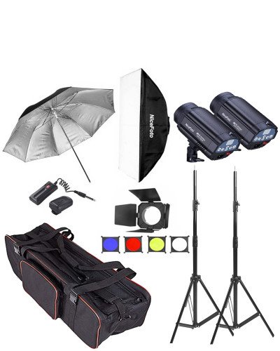 NiceFoto TB300-300W Mini Studio 2-Flash Kit NiceFoto TB300-300W Mini Studio 2-Flash Kit