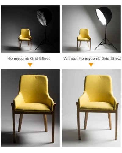80cm Grid Octagon Honeycomb Parabolic Softbox