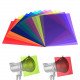 12inch 11in1 Transparent Correction Light Gel Filter Film Sheet
