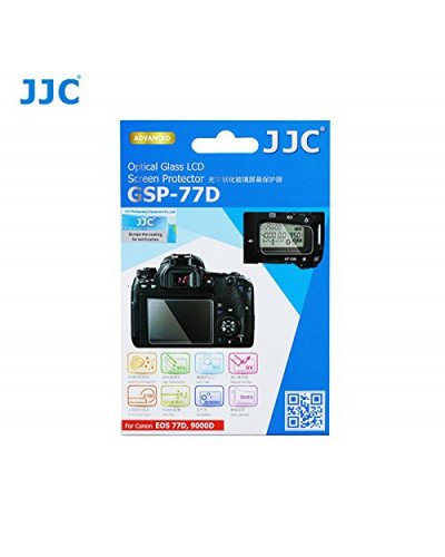 JJC For CANON EOS 77D Ultra-thin LCD Screen Protector Camera Display Cover