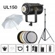 Godox UL150 LED Video Light With Umbrella/Reflector/Stand/Remote Kit Godox UL150 LED Video Light With Umbrella/Reflector/Stand/Remote Kit
