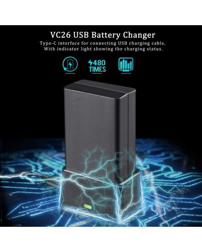 Godox VC26 USB Charger for V1 Battery