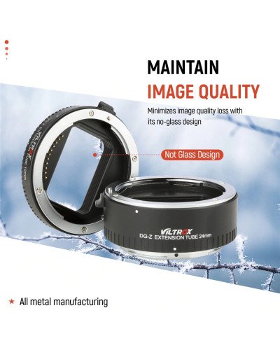Viltrox DG-Z Auto Focus AF Macro Extension Tube Lens Adapter