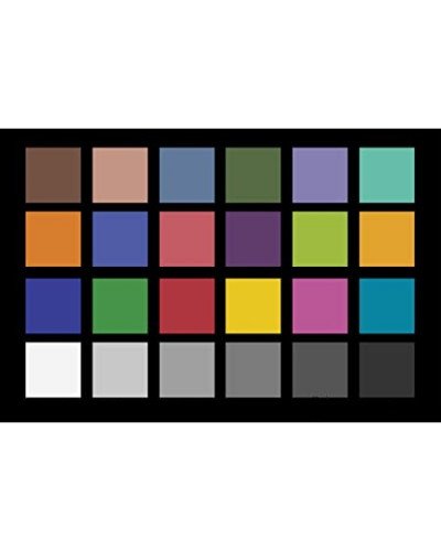 Aurora 24 Color Checker White Balance Card
