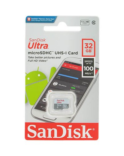 SanDisk 32GB Ultra Lite Micro SD Card
