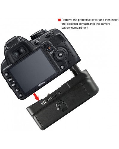 Meike MK-D3200 Battery Grip for Nikon D3100/3200