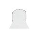 StudioKing Background Board 150x400cm,White/Black