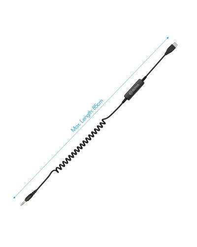 BOYA 35C-USB C 3.5mm to USB Type-C Connector Audio Cable