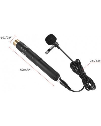 Boya BY-M11OD Professional Omnidirectional XLR Lavalier Microphone