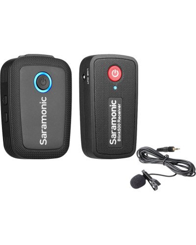 Saramonic Blink 500 B1 Tx+Rx 2.4GHz Micro-Wireless Lavalier System Saramonic Blink 500 B1 Tx+Rx 2.4GHz Micro-Wireless Lavalier System