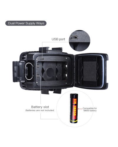  اضاءة ضد الماء حتى عمق 40 متر   Ultra Bright 1800LM 3 Modes Waterproof Underwater 40m 5500K 60pcs LED
