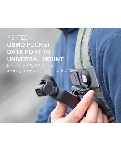 3 Pcs/set PGYTECH OSMO Pocket Data Port to Universal Mount 3 Pcs/set PGYTECH OSMO Pocket Data Port to Universal Mount