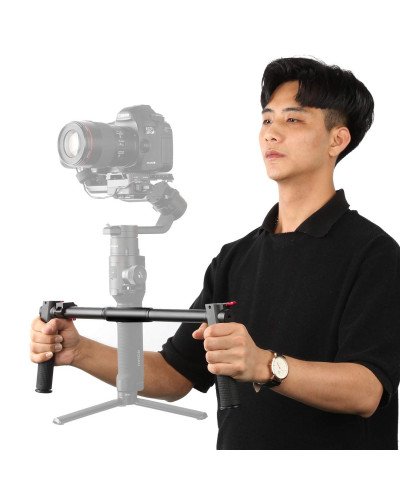 Ronin S Dual Handle Gimbal Grip Handheld Compatible DJI RS2 RSC2 Ronin S DJI Ronin SC Moza Air 2 Ronin S Dual Handle Gimbal Grip Handheld Compatible DJI RS2 RSC2 Ronin S DJI Ronin SC Moza Air 2