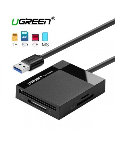 Ugreen All in One USB 3.0 Card Reader SD TF CF MS Micro SD Smart Card 