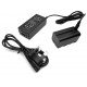 Power Adapter Plus NP-F750 Dummy Battery Replace NP-F970 F550 F570
