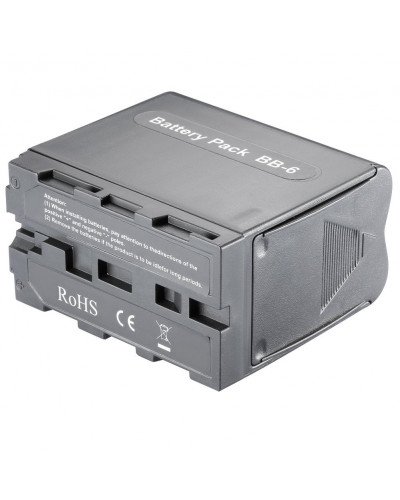 Battery Case Pack Power as NP-F970 for 6pcs AA battery