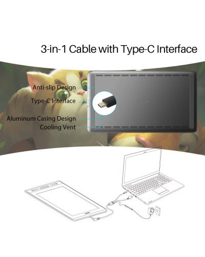 HUION Kamvas Pro 13 GT-133 Tilt HUION Kamvas Pro 13 GT-133 Tilt