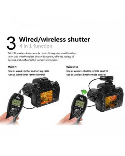 PIXEL TW-282/E3 Wireless Shutter Remote Control for canon